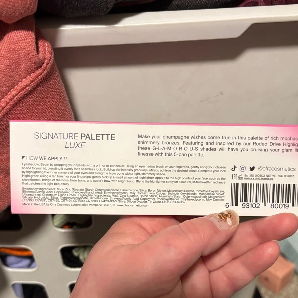 OFRA Signature Palette Luxe - Pink and White